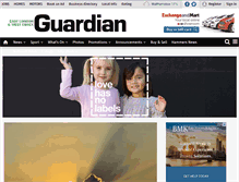 Tablet Screenshot of guardian-series.co.uk