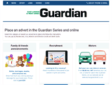 Tablet Screenshot of adbooker.guardian-series.co.uk